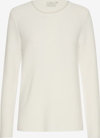 Kaffe Sweater 'Linka' in White: front