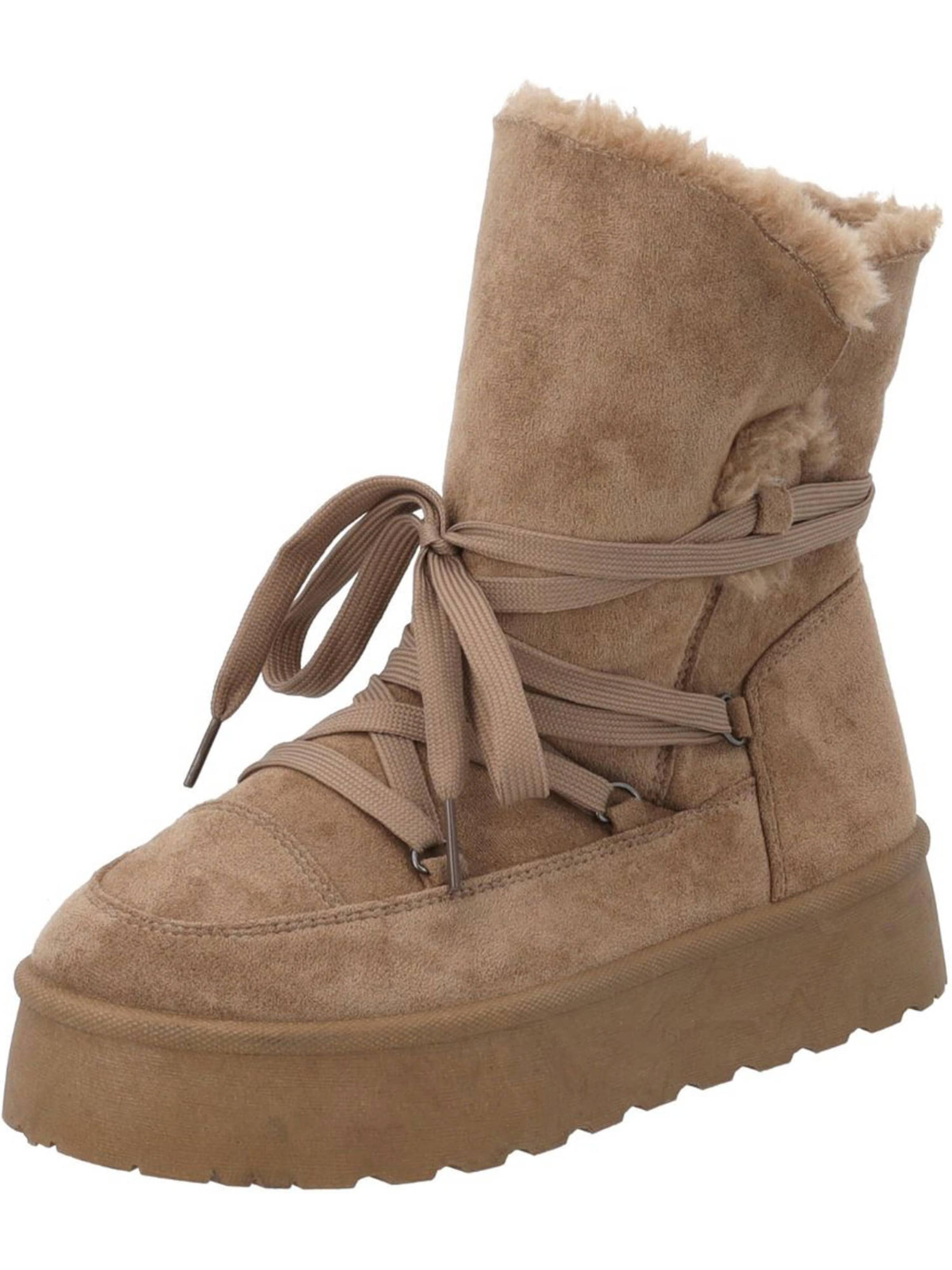 Boots 'Elrina' Palado by Sila Sahin en marron : devant