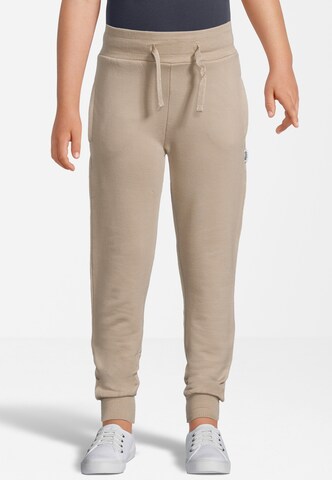 New Life Tapered Sweatpants in Braun: Vorderseite