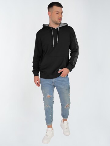 TOP GUN Sweatshirt in Black