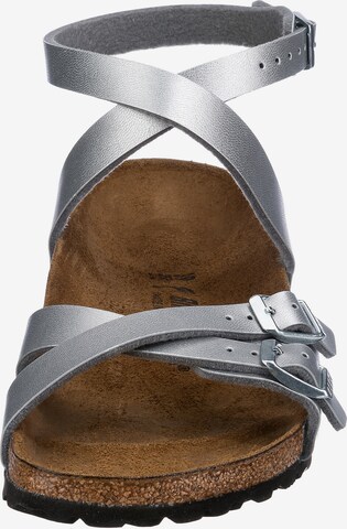 BIRKENSTOCK Strap Sandals 'Blanca' in Silver