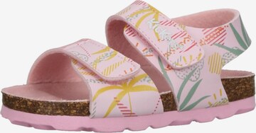 Sandales 'Summerkro' Kickers en rose : devant