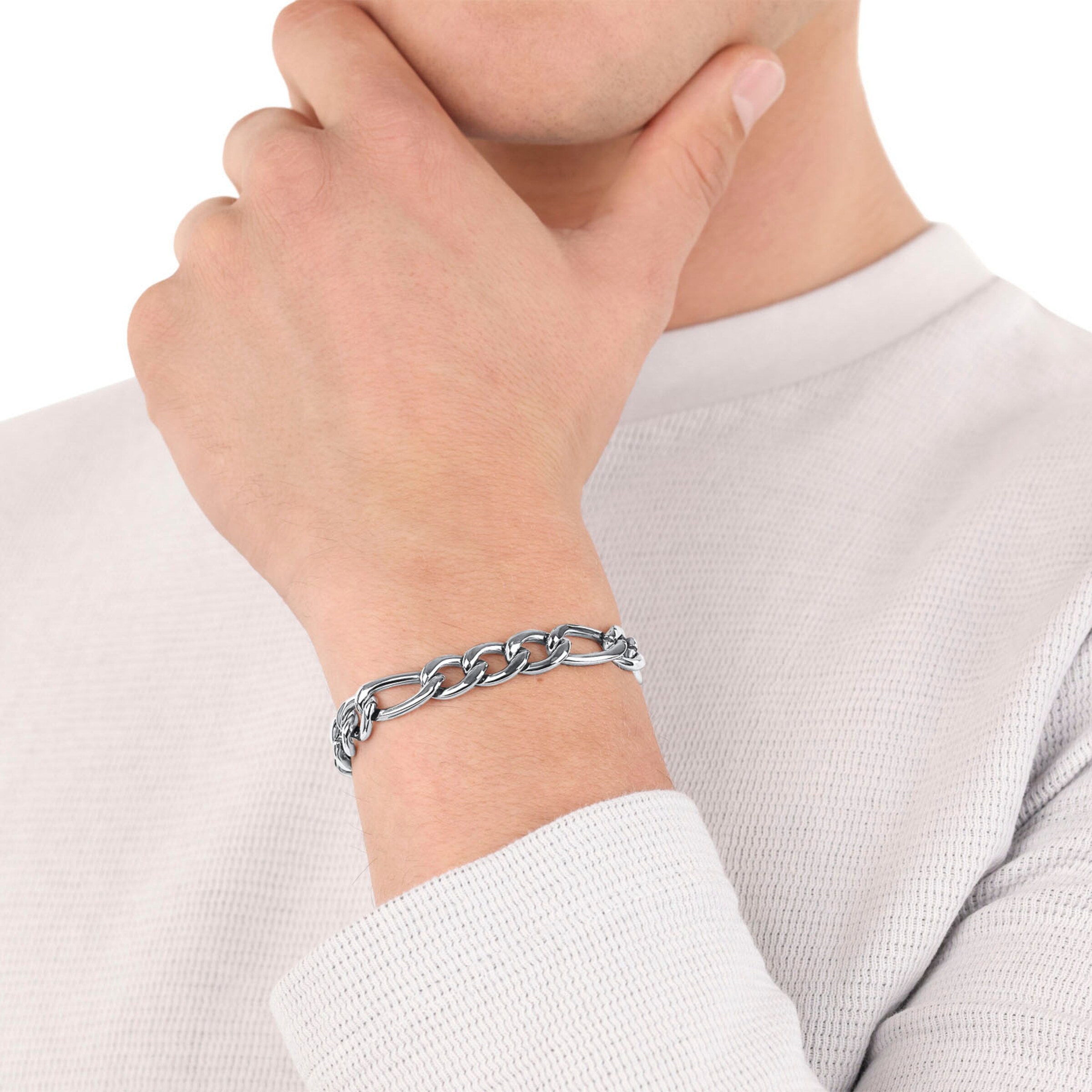 s.Oliver Bracelet in Grey: front