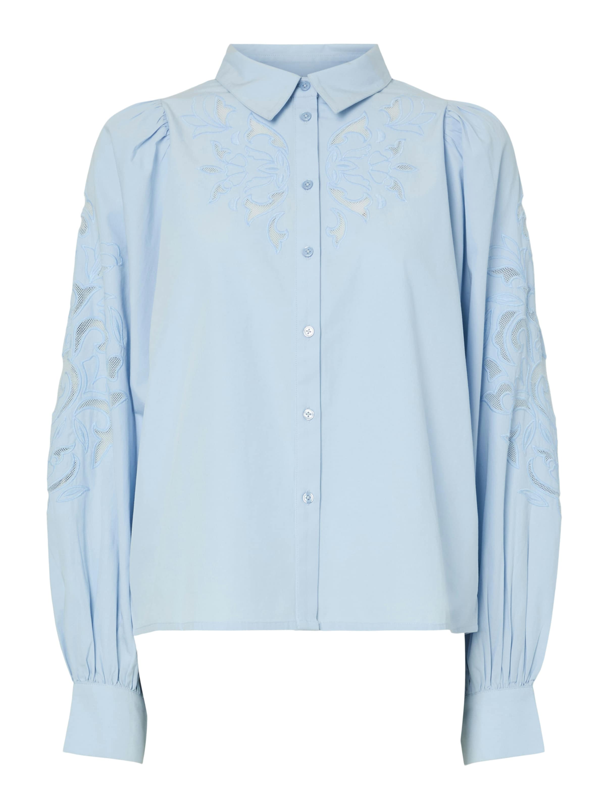 YAS Blouse 'YASZIMIA' in Blue: front
