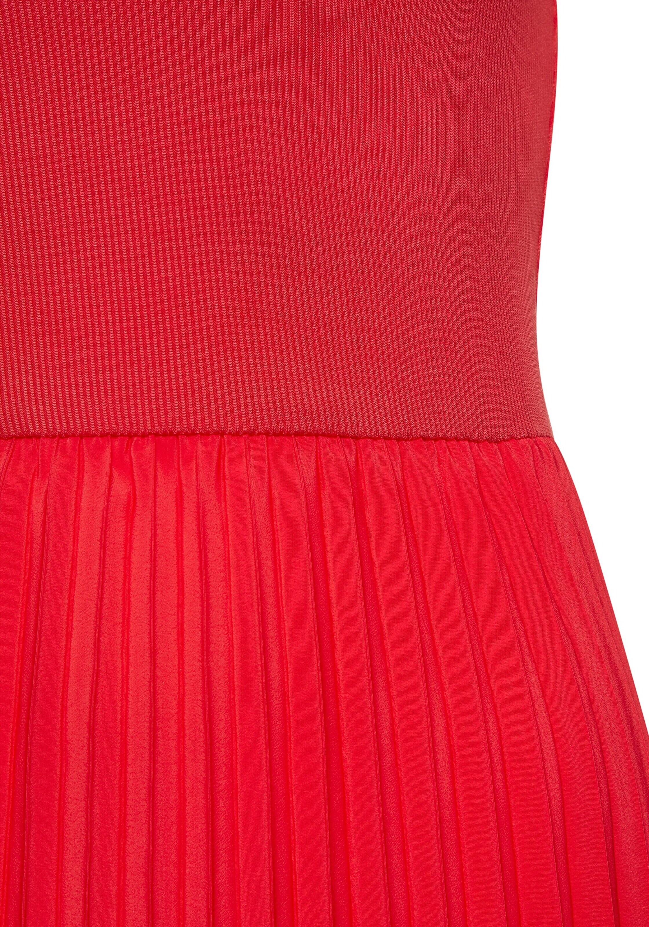 LASCANA Kleid in Rot