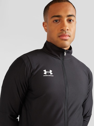 UNDER ARMOUR Sportsweatjacke 'Challenger' in Schwarz