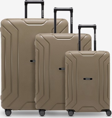 Set di valigie di Redolz in verde: frontale