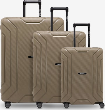 Redolz Suitcase Set in Green: front