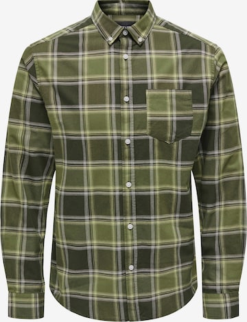 Only & Sons قميص 'ALVARO' بلون أخضر: الأمام