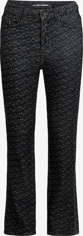 pilka Karl Lagerfeld Standartinis Džinsai: priekis