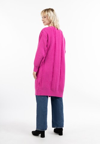 IZIA Knit cardigan in Pink