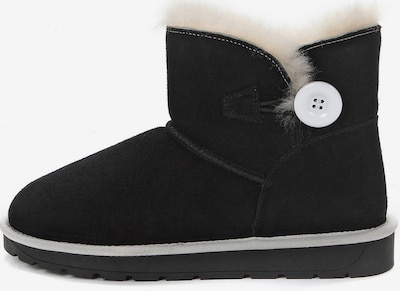 Gooce Snowboots 'Geetika' in schwarz / weiß, Produktansicht