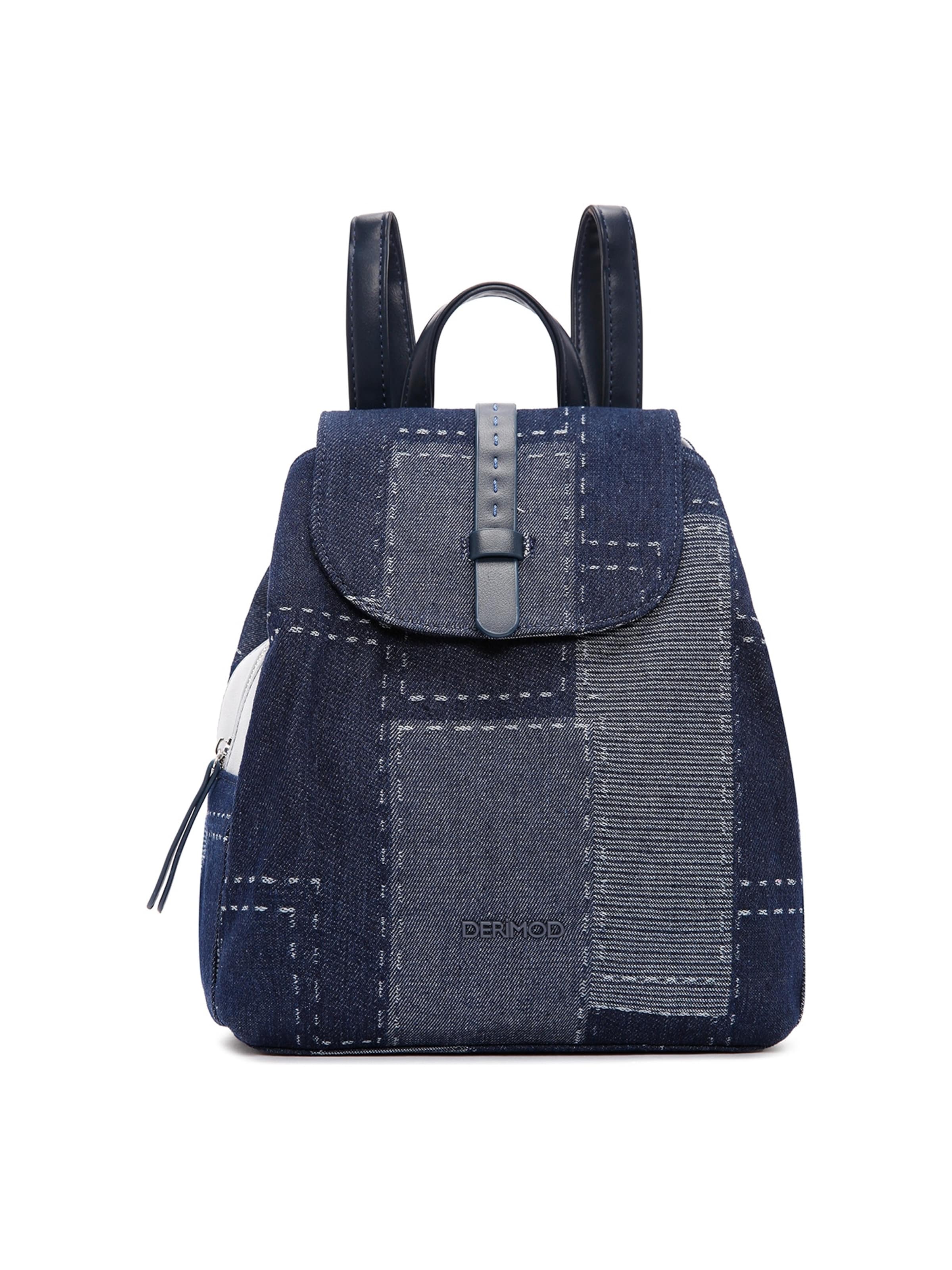 Zaino di Derimod in blu: frontale