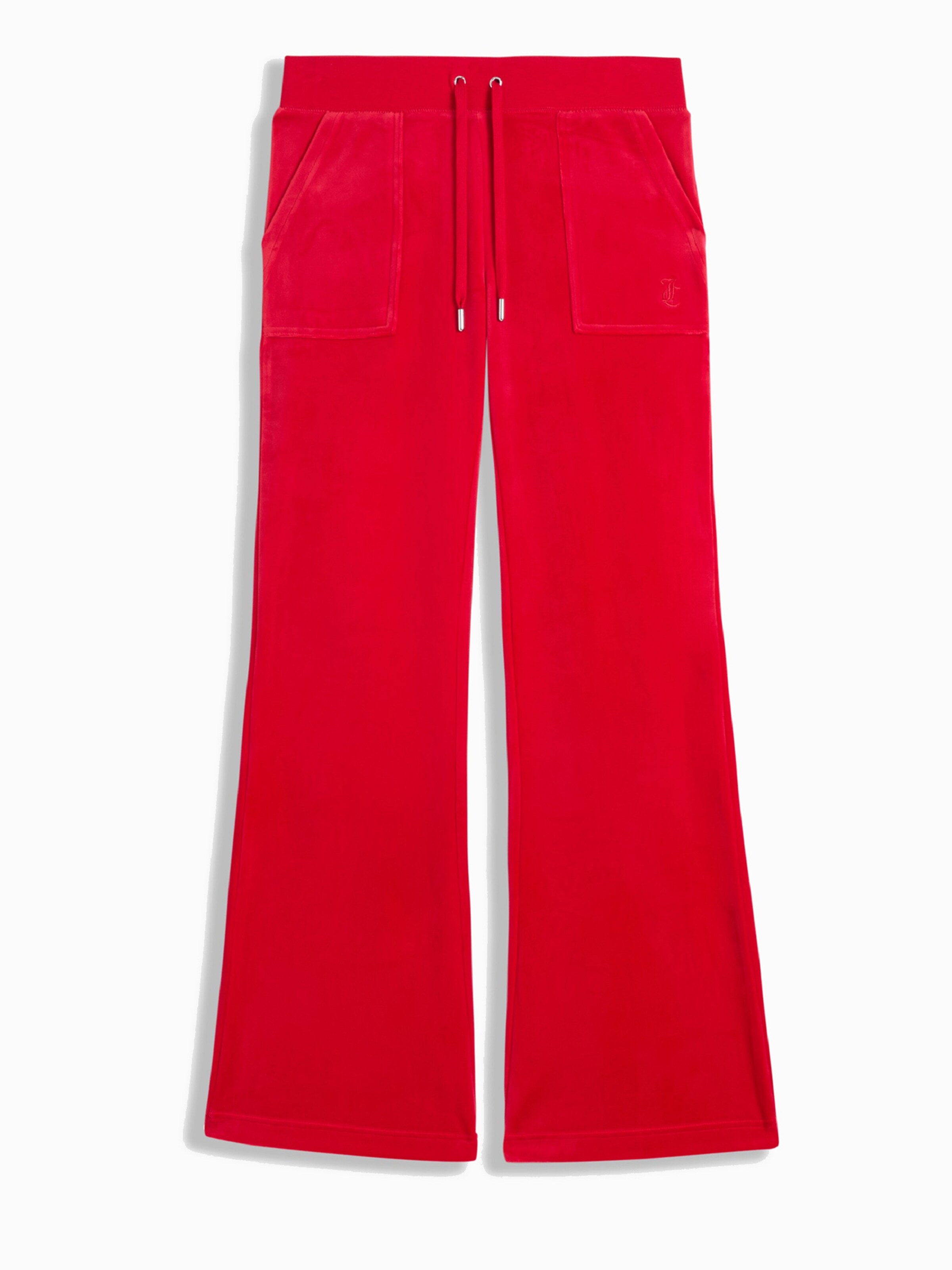 Skinny Pantaloni sportivi di Juicy Couture in rosso: frontale