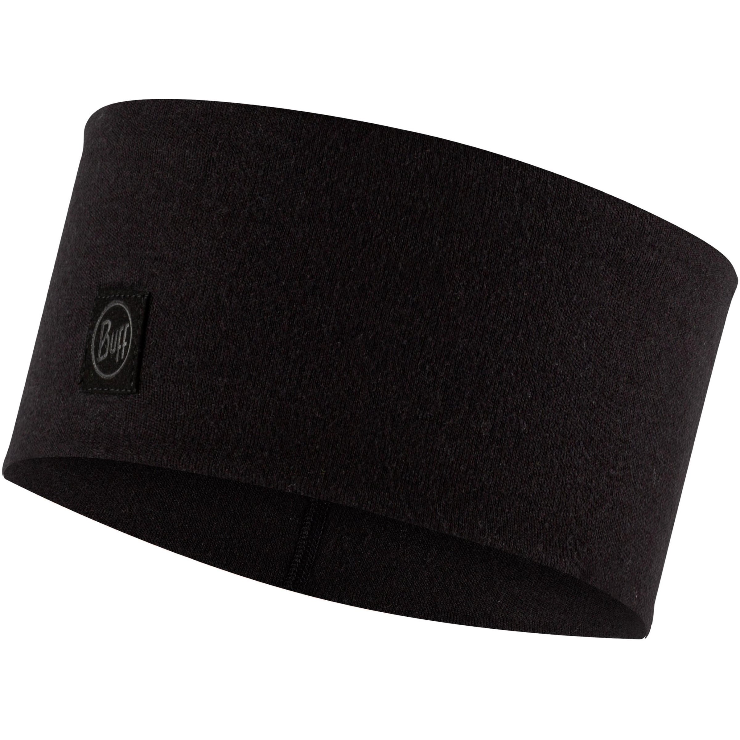 BUFF Stirnband 'Wide' in Schwarz: Vorderseite