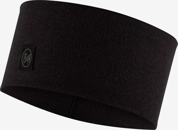 BUFF Athletic Headband 'Wide' in Black: front