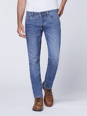 Colorado Denim Slimfit Jeans in Blau: Vorderseite