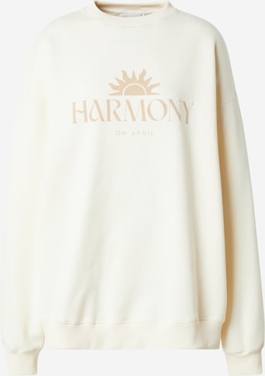 Megztinis be užsegimo 'Harmony' iš OH APRIL, spalva – smėlio / gelsvai pilka spalva, Prekių apžvalga