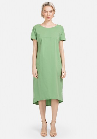 HELMIDGE Dress in Green: front