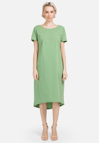 HELMIDGE Dress in Green: front