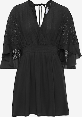 LASCANA Kleid in Schwarz: Vorderseite