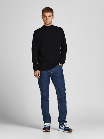 JACK & JONES Sweter w kolorze czarny