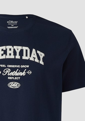 s.Oliver Shirt in Blauw