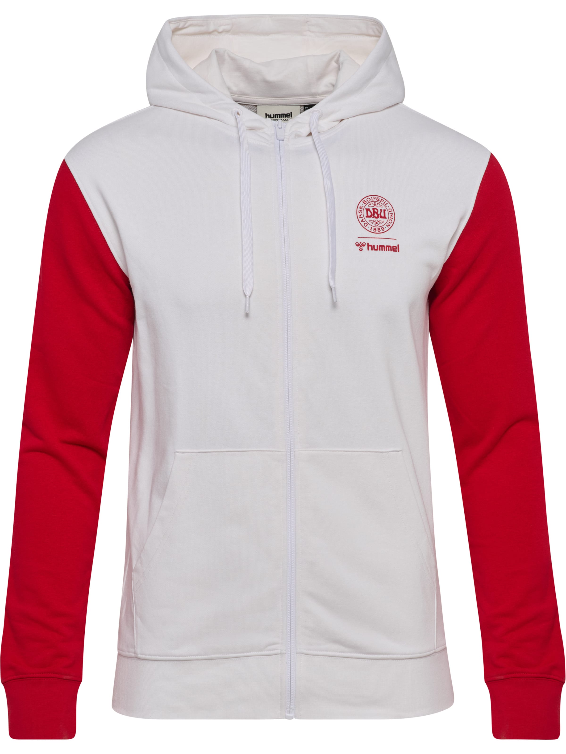 Hummel Sweatjakke i hvid: forside
