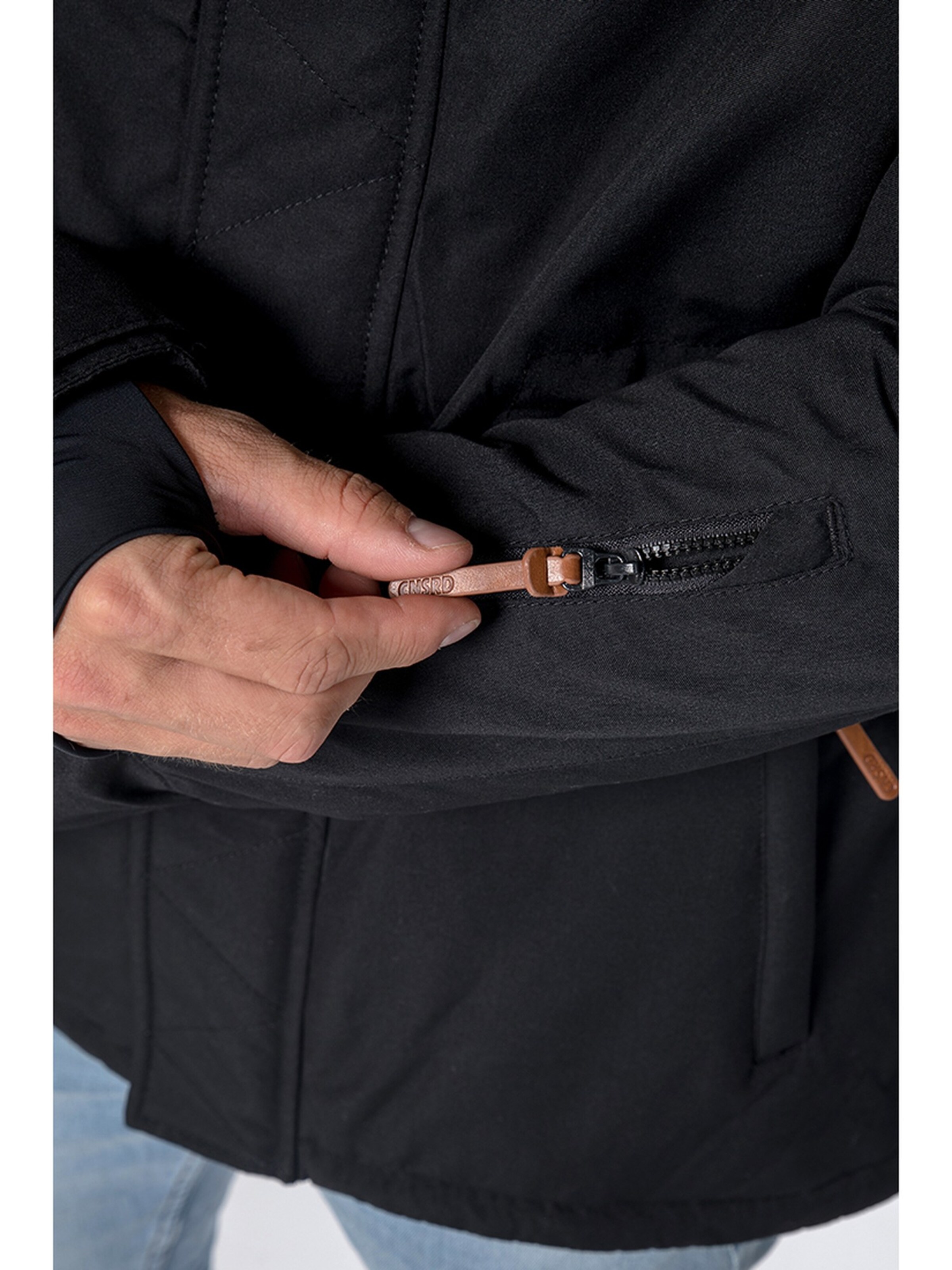 CNSRD Winterjas 'MR DIAMOND' in Zwart