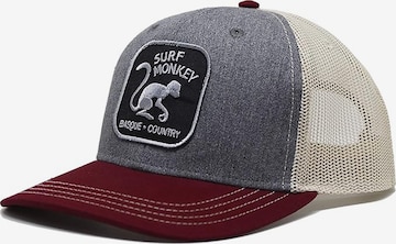 Surf Monkey Cap in Red: front