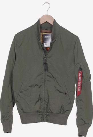 ALPHA INDUSTRIES Jacke S in Grün: predná strana