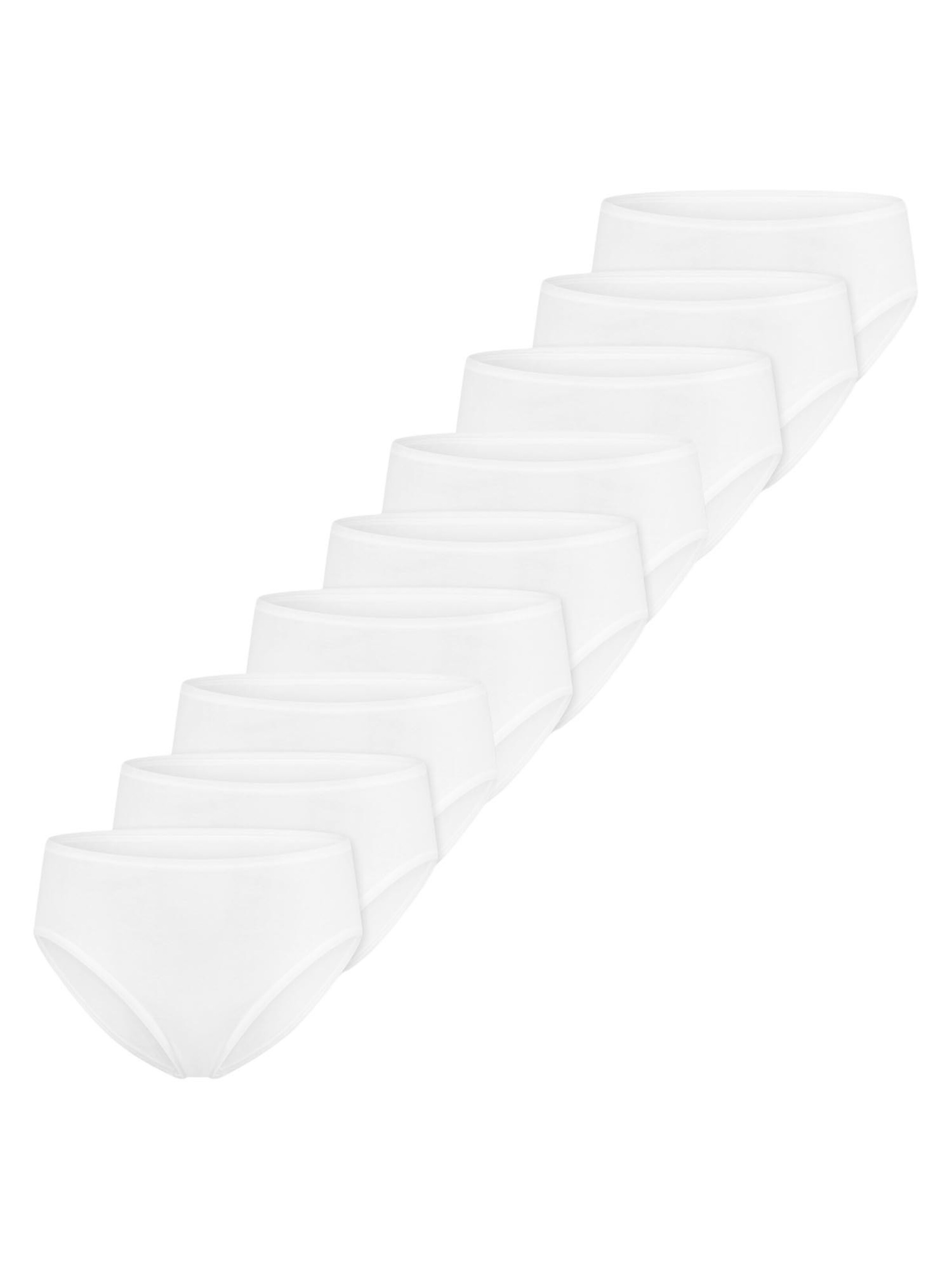 SCHIESSER Slip 'Essentials Cotton'‌‌‌‌‌‌‌‌ in Weiß: Vorderseite