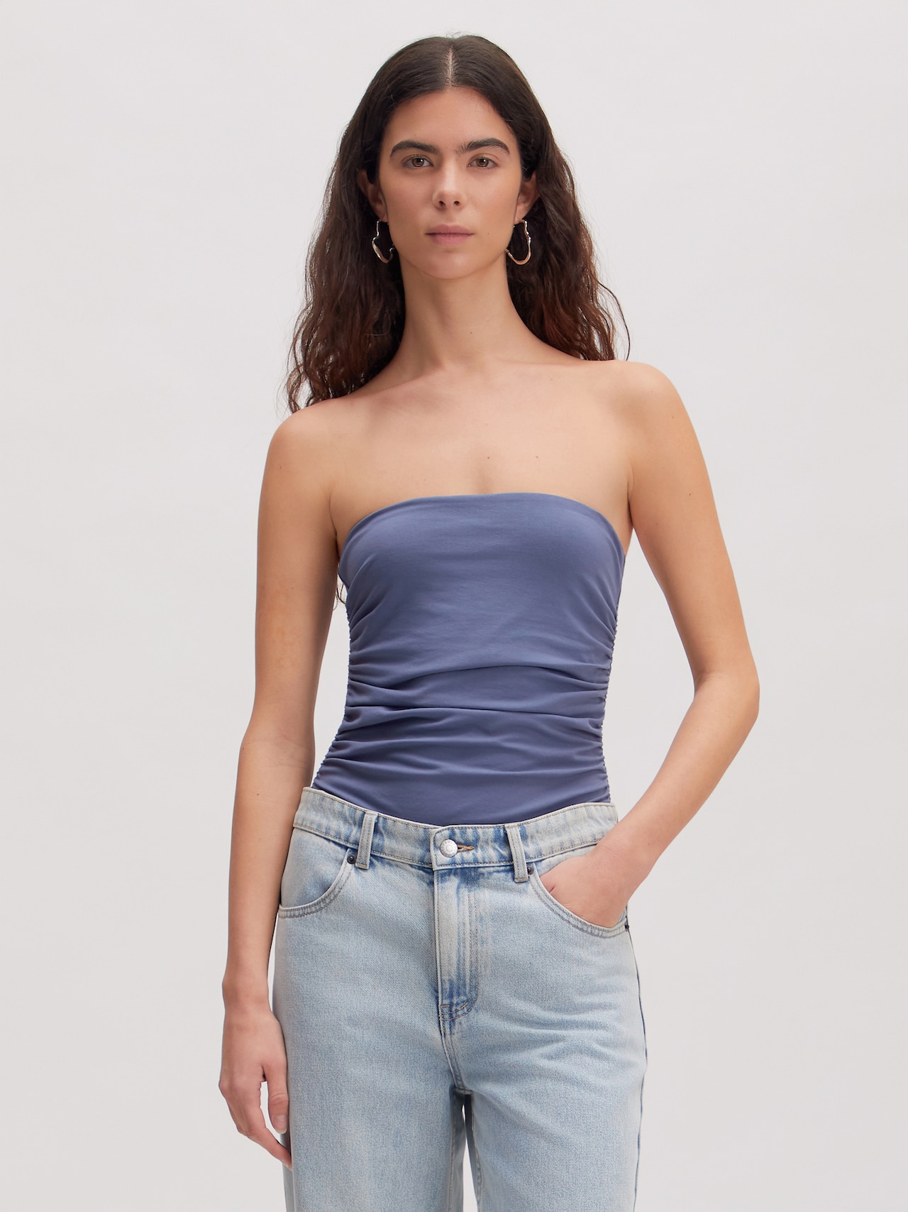 EDITED Neuheiten Shirtbody 'Bria' grau