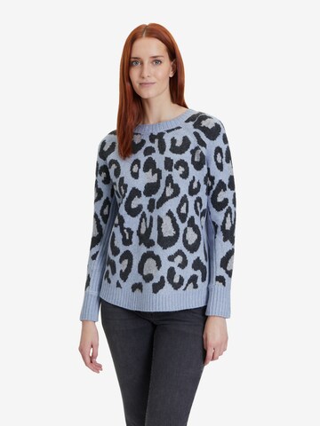 Pull-over Betty Barclay en bleu : devant