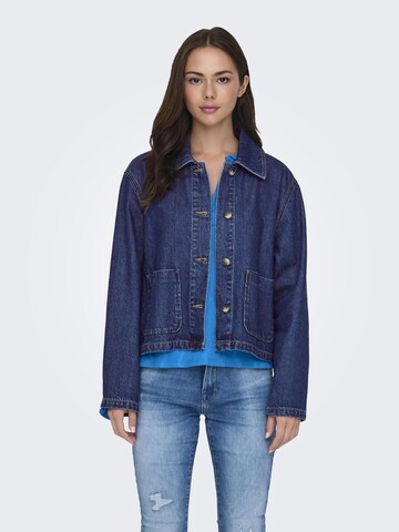 Giacca di mezza stagione 'LERIN' di ONLY in blu: frontale