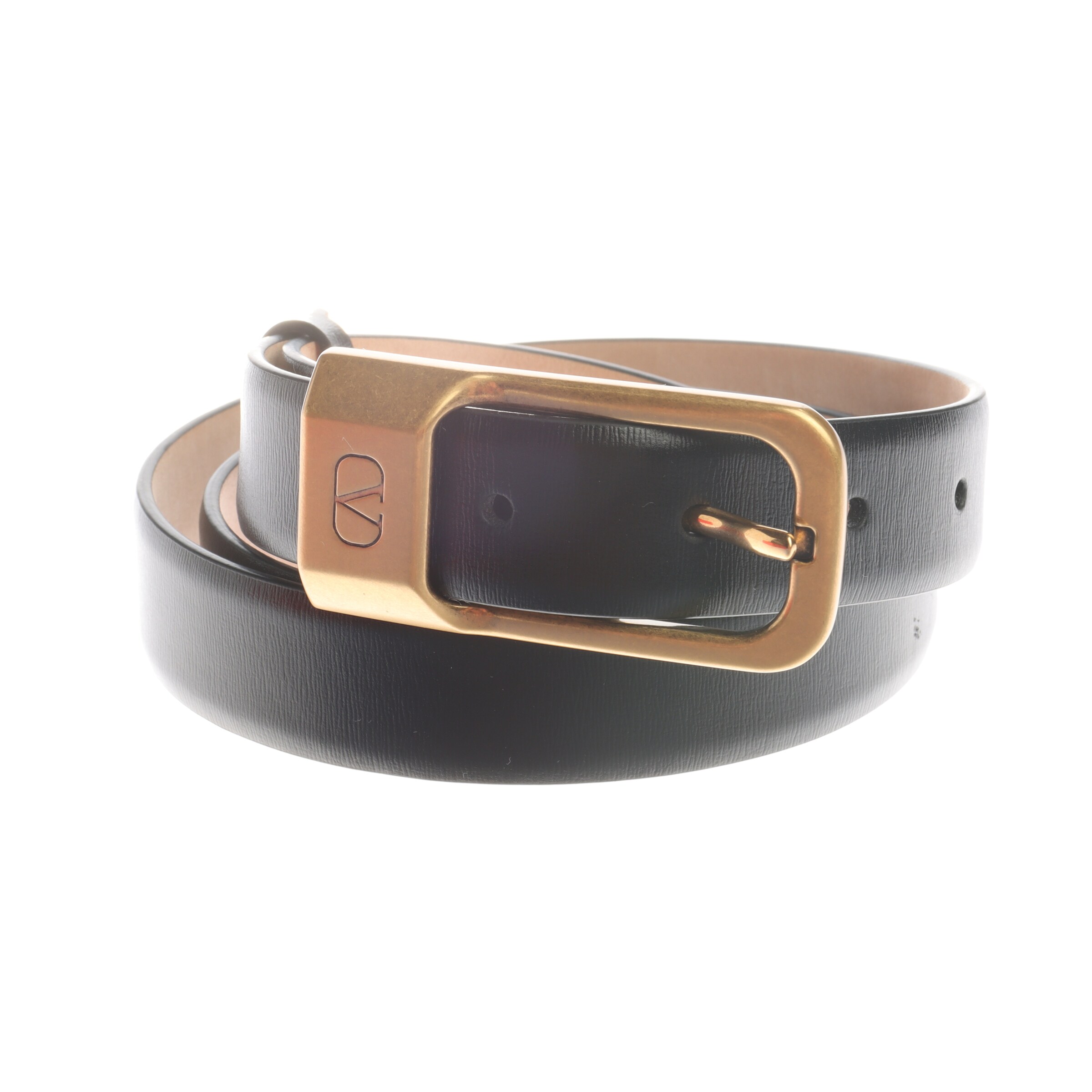 VALENTINO Gürtel L in Schwarz: Vorderseite