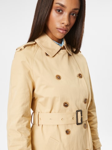 Warehouse Between-seasons coat in Beige