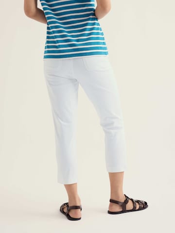 Slimfit Pantaloni 'Albert Quay' di Seasalt Cornwall in bianco