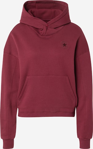 CONVERSE Sweatshirt in Red: front