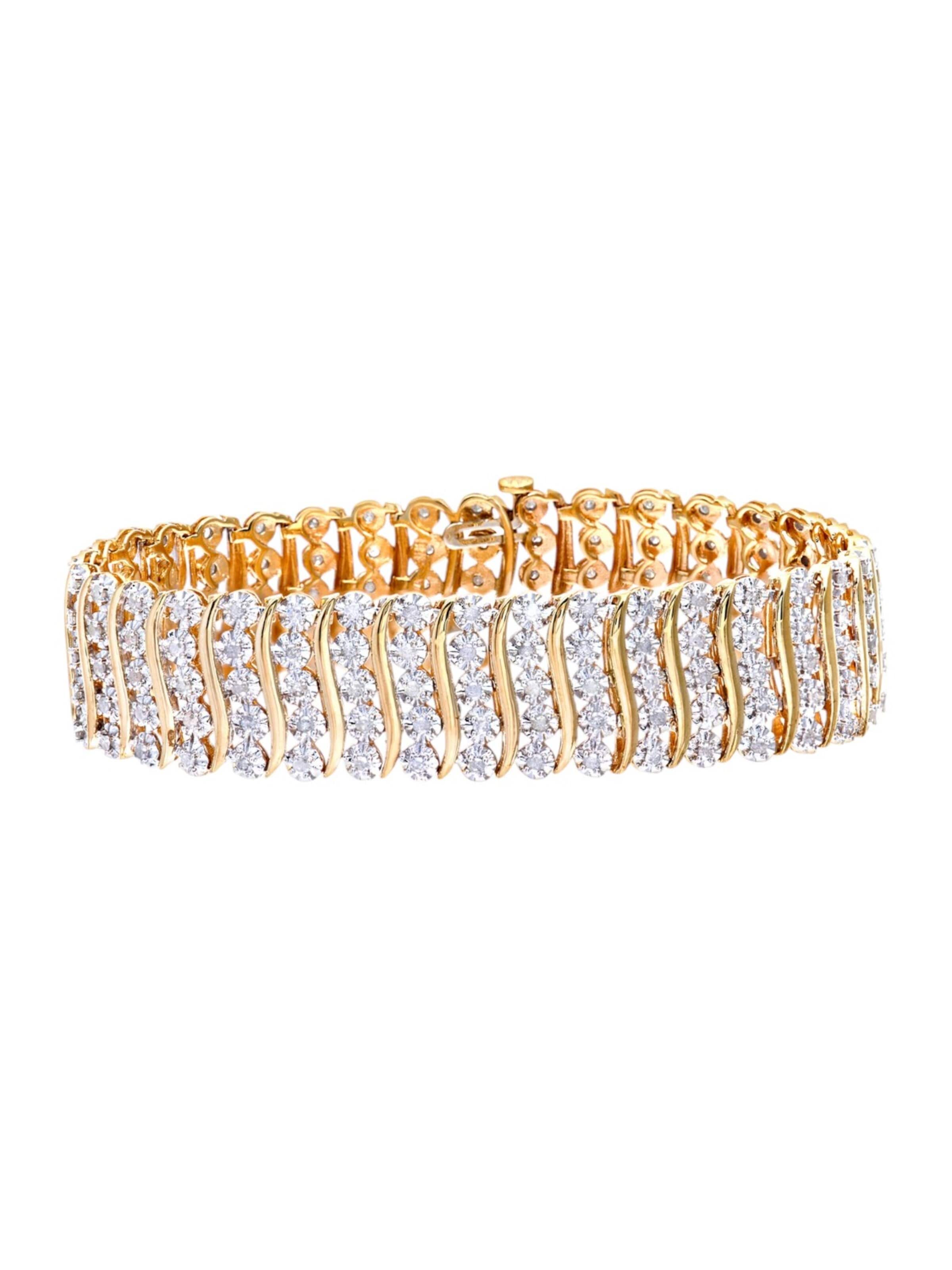 Bracelet DIAMANT LETERNEL en or : devant