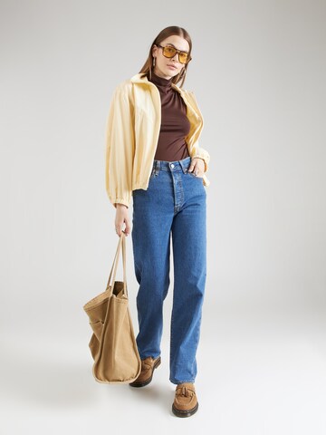 LEVI'S ® - regular Vaquero 'Ribcage Straight Ankle Performance Cool' en azul
