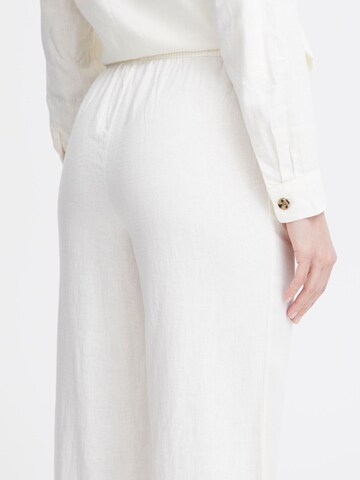 b.young Loose fit Trousers 'FALAKKA' in White