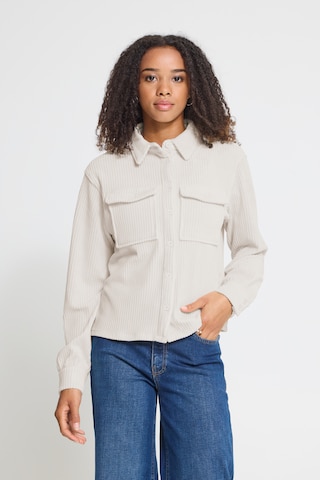 ICHI Bluse 'TAMARY' i beige: forside
