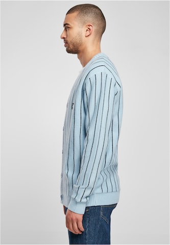 Karl Kani Knit Cardigan in Blue