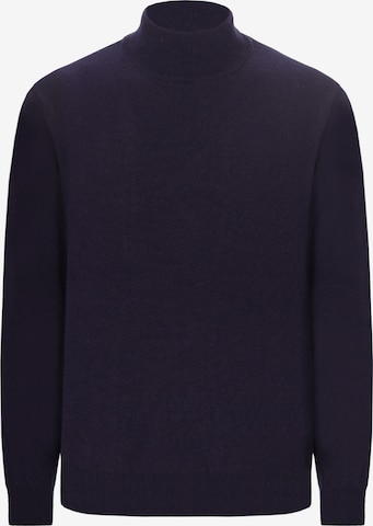 Distretto12 Trui 'Pietro' in Blauw: voorkant