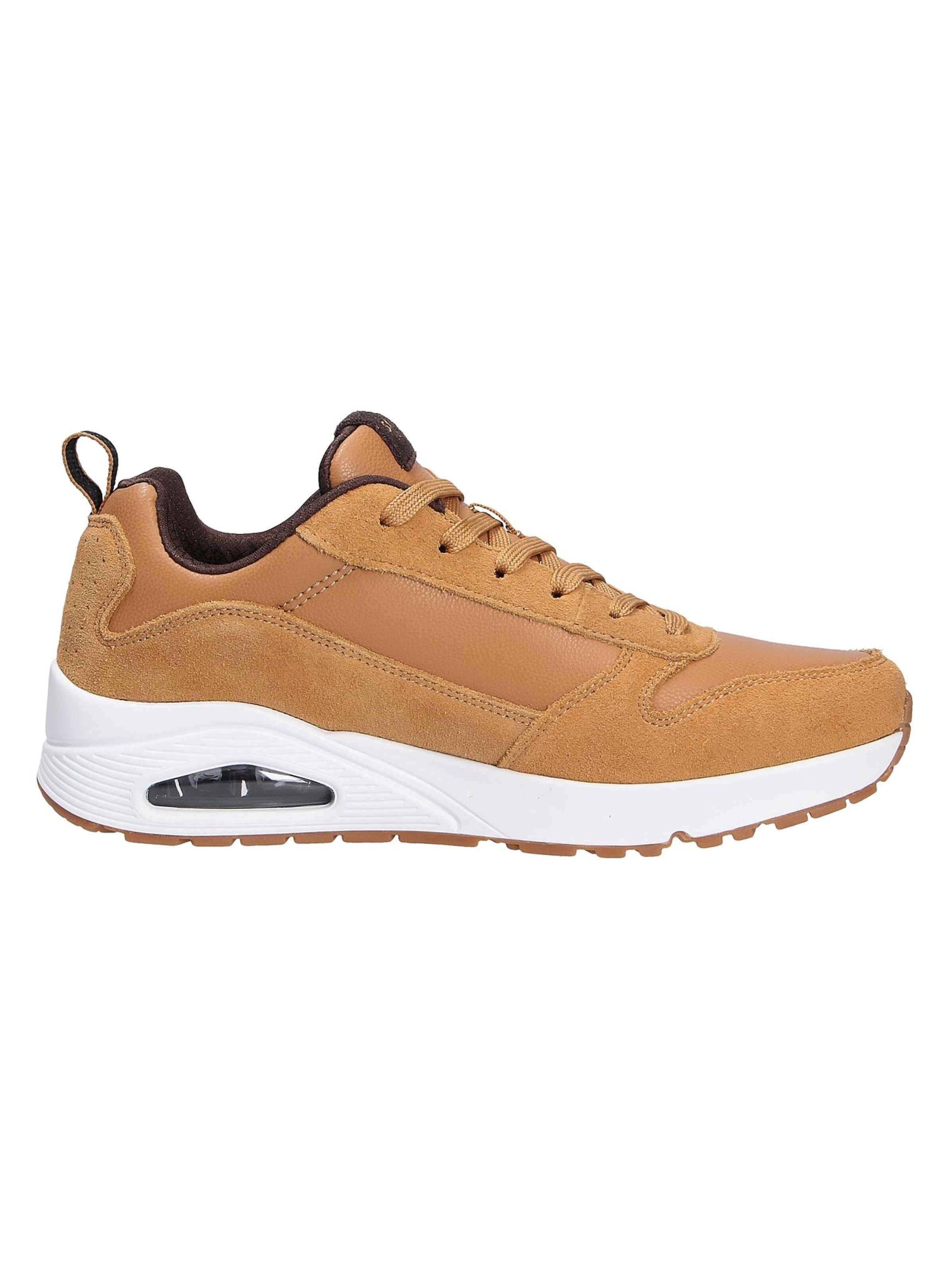 Baskets basses SKECHERS en marron