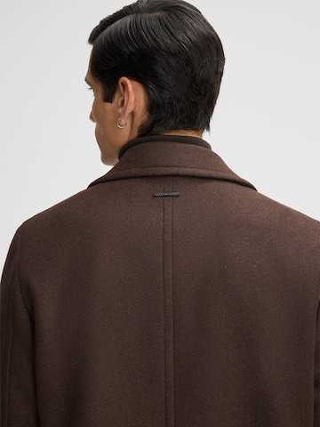 STRELLSON Between-Seasons Coat 'Cabanno' in Brown