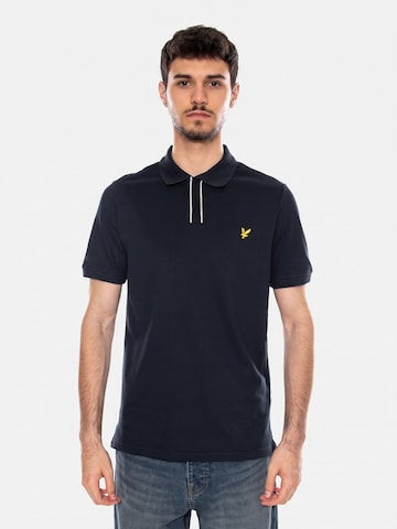 Lyle & Scott Koszulka 'PLACKET' w kolorze niebieski: przód