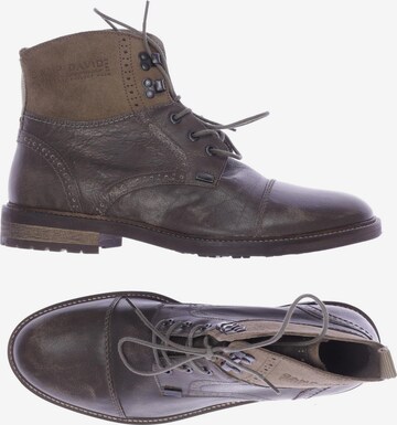 CAMP DAVID Anke & Mid-Calf Boots in 45 in Brown: front