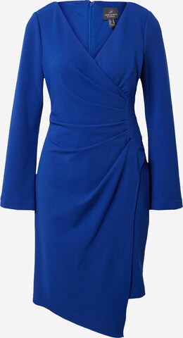 Robe Adrianna Papell en bleu : devant